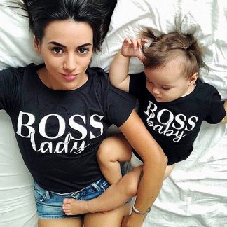 mother daughter baby matching outfits
